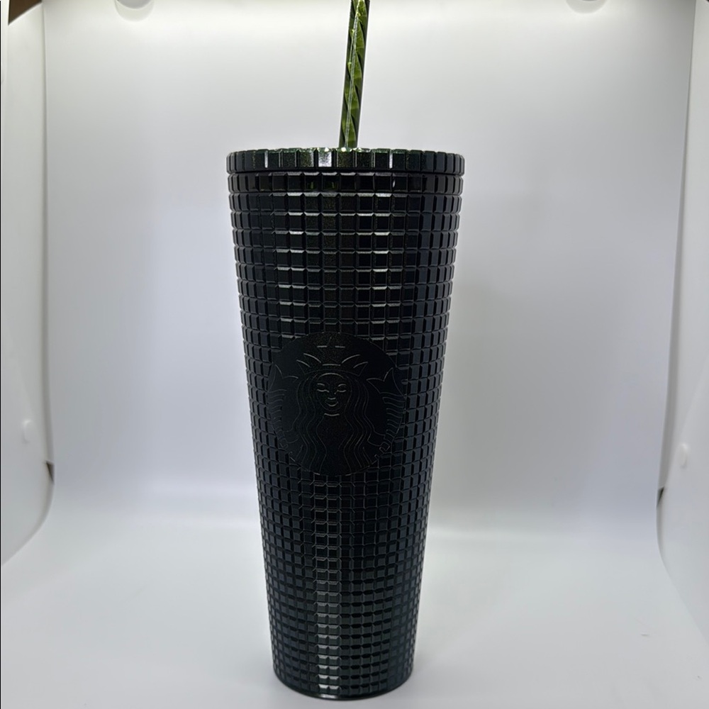 Dark Green Textured Tumbler | Starbucks Tumbler